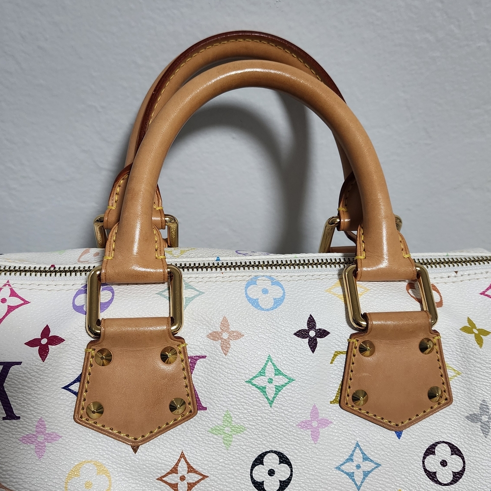 Louis Vuitton Multicolor Speedy 30 – White (Murakami Collection) - Picture 2 of 16